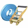 vidaXL Upínacie popruhy s račňou 4 ks, 4 tony, 8mx50mm, modré