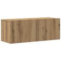 VidaXL 8 dielna súprava nástennej TV skrinky Artisan Oak