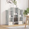 vidaXL Servírovacia skriňa Betónová šedá 90 x 30 x 90 cm