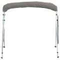 vidaXL Strieška Bimini s 3 oblúkmi a stenami 243x(170-182)x137 cm
