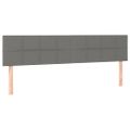 vidaXL Boxspring posteľ s matracom tmavosivá 160x200 cm látka