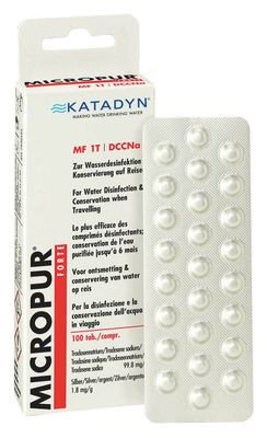 8014258 Katadyn Micropur Forte MF1/100T (4 x 25) (DE/EN/FR/NL/IT)
