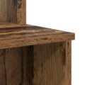 vidaXL Stôl Staré drevo 120,5 x 44 x 88,5 cm Kompozitné drevo