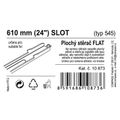 Stierač FLAT BULK (SLOT) 24"/610 mm