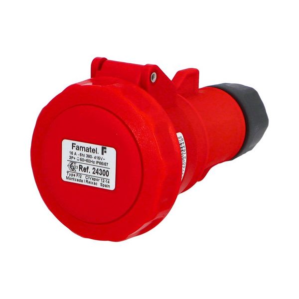 Spojka 24300 IP67/400V/16A/4P 6h, priama - SpeedPRO