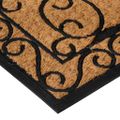vidaXL Rohožka obdĺžniková 45x75 cm guma a kokosové vlákno