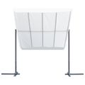 vidaXL Altánok so sklápacou výsuvnou strechou 350x253x196 cm, krémový