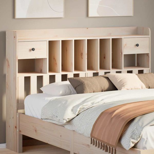 vidaXL Čelo postele s úložným priestorom 150 cm borovica
