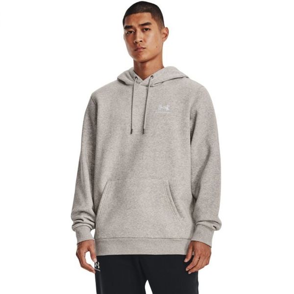 Pánska mikina Essential Fleece Grey - Under Armour, veľkosť XS, veľkosť oblečenia XS