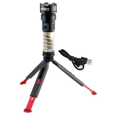 NEO TOOLS 99-131, 2v1 Kempingové svietidlo, 470lm