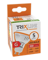LED žiarovka Trixline 5W 350lm GU10 teplá biela