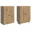 vidaXL Sada skríň 2 ks Dub artisan Kompozitné drevo