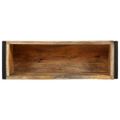 vidaXL Kvetináč 60x20x68 cm surové mangovníkové drevo