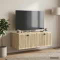 vidaXL Nástenná TV skrinka Nástenný Dub sonoma 78,5 x 41 x 30 cm