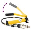 vidaXL Hydraulický nástroj na lisovanie potrubia