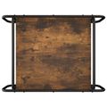 vidaXL Konferenčný stolík Dymový dub 70 x 50 x 51 cm Kompozitné drevo