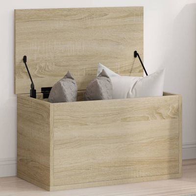 vidaXL Úložný box dub sonoma 60x35x35 cm kompozitné drevo