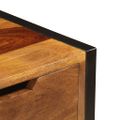 vidaXL Príborník s 3 zásuvkami 110x35x75 cm masívne akáciaové drevo