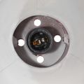 vidaXL Nástenná lampa 25 W šmuhovaná červená 11,5x11,5x25 cm E27
