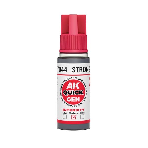 AK Interactive: Quick Gen - Silná sivá 18 ml