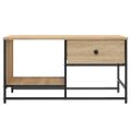 vidaXL Konferenčný stolík dub sonoma 85,5x51x45 cm kompozitné drevo
