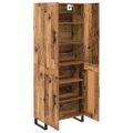 vidaXL Highboard 2 ks Staré drevo 69,5 x 34 x 180 cm