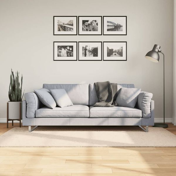 vidaXL Koberec HUARTE krátky vlas mäkký a umývateľný béžový 100x200 cm