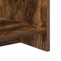 vidaXL TV stolík 102 x 35 x 45 cm Dymová dub Kompozitné drevo