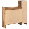 vidaXL Skriňa na topánky so zásuvkou Staré drevo 100,5 x 28 x 100 cm