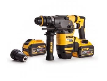 Dewalt Kombinované kladivo DeWALT DCH334X2, 54 V, 30 mm + rýchlovýmenné sklíčidlo