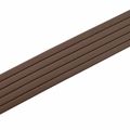 vidaXL Samolepiaca tesniaca páska na okno Hnedá 9 x 3 mm 25 m