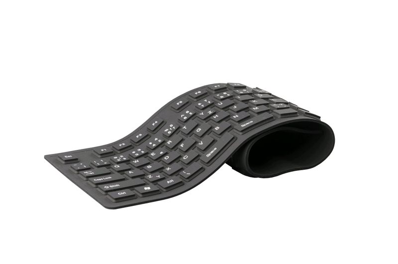 C-TECH FK-01/Drôtová USB/ CZ- SK layout/Čierna