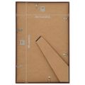 vidaXL Fotorámiky na stenu alebo stôl 3 ks bronzové 59,4x84 cm MDF
