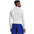 Kompresné tričko HG Armour Comp Mock LS White - Under Armour