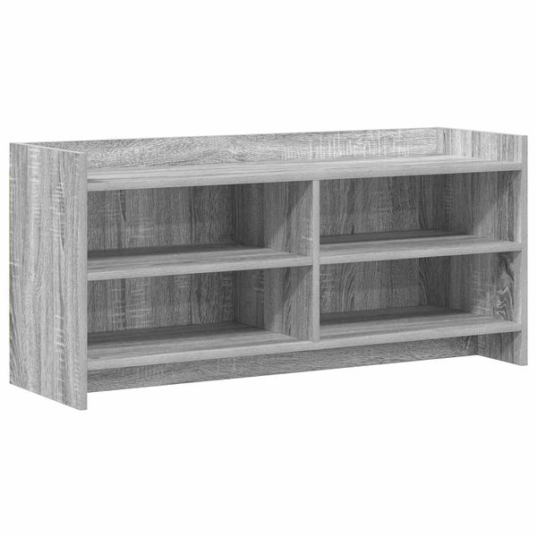 vidaXL TV skrinka 100 x 33 x 47 cm Sivý Sonoma Kompozitné drevo
