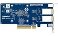 QNAP QXG-10G2SF-X710 - 2x 10GbE SFP+, PCIe Gen3 x8 Sítová karta, dvouportová, PCIe 3.0 x8 , 2× 10G SFP+, pro QNAP NAS s volným PCIe slotem