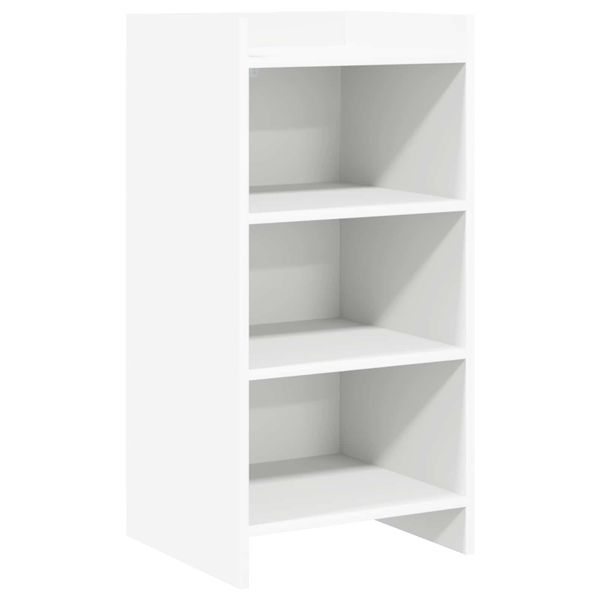 vidaXL Servírovacia skriňa Biela 40 x 36 x 80 cm Kompozitné drevo