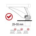 Priečny nosník so zámkom hliníkový ROOF RACK IN 1, 120 cm, nosnosť 90 kg SIXTOL