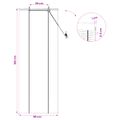 vidaXL Roleta Hnedá 50 x 160 cm Bambus