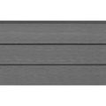 vidaXL Náhradné plotové dosky 9 ks, WPC, 170 cm, sivé
