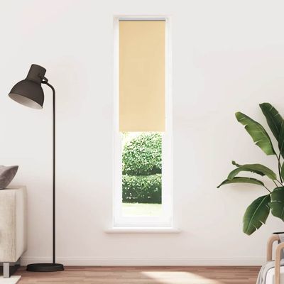 vidaXL Roleta Zatemnenie Béžová 60x210 cm Šírka látky 55,7cm Polyester