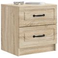 vidaXL Nočný stolík 2 ks Dub sonoma 43 x 34,5 x 44,5 cm
