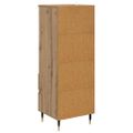 vidaXL Highboard Remeselný dub 40 x 36 x 110 cm Kompozitné drevo