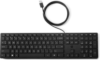 HP 320K/Drôtová USB-A/ CZ-SK rozloženie/Čierna