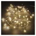 LED girlanda - kamienky, 1,2 m, 3x AA, vnútorné, teplá biela, časovač