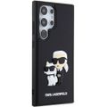 Karl Lagerfeld puzdro pre Samsung Galaxy S24 Ultra KLHCS24L3DRKCNK čierne HC 3D RUBBER KC NFT