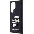 Karl Lagerfeld puzdro pre Samsung Galaxy S24 Ultra KLHCS24L3DRKCNK čierne HC 3D RUBBER KC NFT