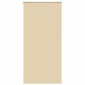 vidaXL Roleta Zatemnenie Béžová 90x210 cm Šírka látky 85,7cm Polyester