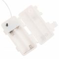 vidaXL Vianočné svetlá s LED 3 ks skladacie červené