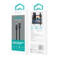 Devia kábel Gracious EC646 PD USB-C - USB-C 1,0 m 60W 3A čierny